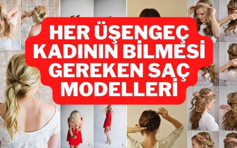 kolay saç modelleri