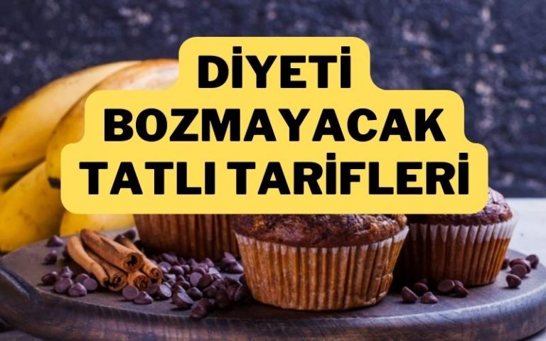 diyeti bozmayacak tatlı tarifleri