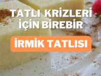 irmik tatlısı
