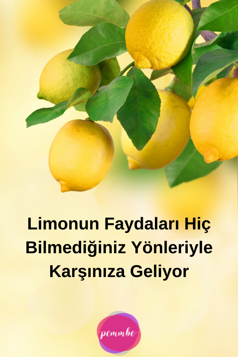 Limonun Faydaları Hiç Bilmediğiniz Yönleriyle Karşınıza Geliyor