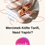 mercimek köfte tarifi