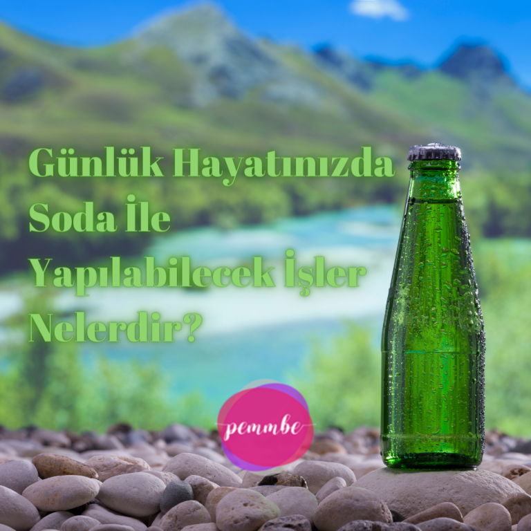 soda ile yapılabilecek işler