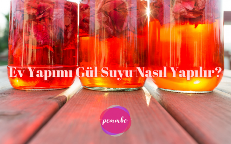 Ev yapımı gül suyu