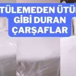 ütülemeden ütülü gibi