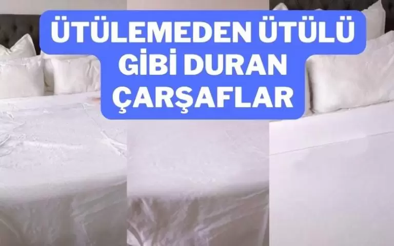 ütülemeden ütülü gibi