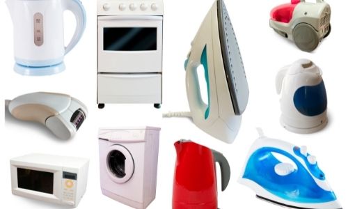 How much electricity does electrical appliances burn?