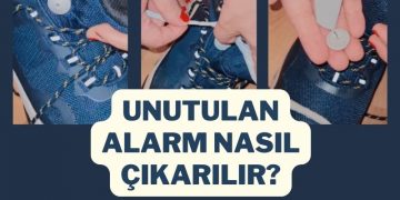 unutulan alarm nasıl çıkarılır