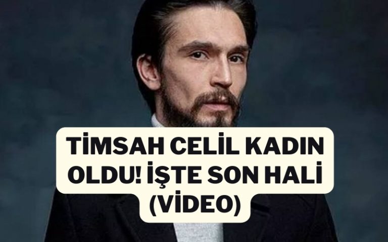 timsah celil kadın oldu