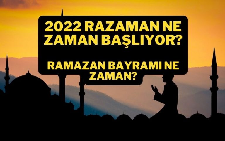 ramazan ne zaman başlıyor