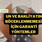 Un ve Bakliyatın Böceklenmemesi için