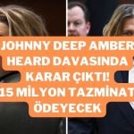 Johnny Deep Amber Heard Davasında Karar