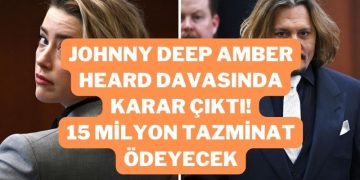 Johnny Deep Amber Heard Davasında Karar