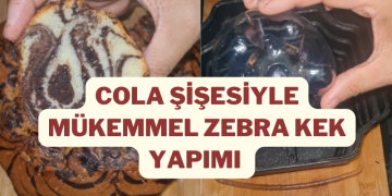 zebra kek yapımı