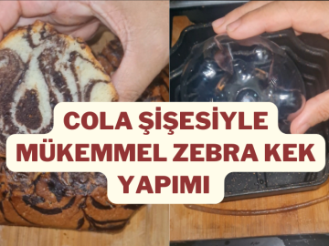 zebra kek yapımı