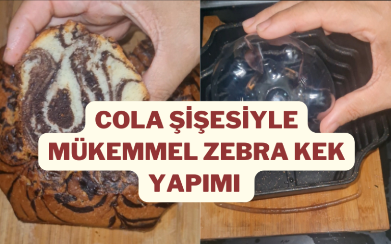 zebra kek yapımı