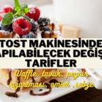 tost makinesinde