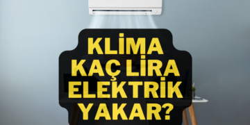 klima kaç lira elektrik yakar