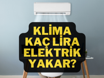 klima kaç lira elektrik yakar