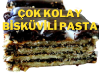 bisküvili pasta tarifi