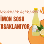 limon sosu yasaklanıyor