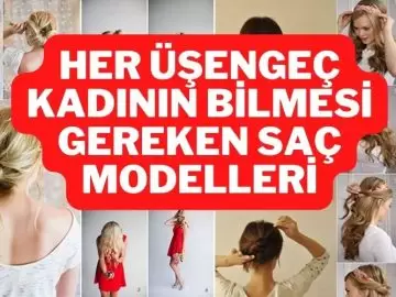 kolay saç modelleri