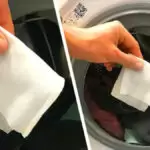 çamaşır makinesine ıslak mendil at