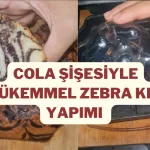 zebra kek yapımı